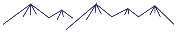 山のイラスト